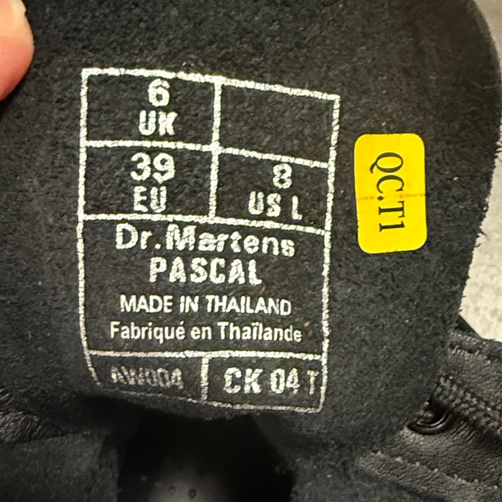 Dr. Martens Black Lace-Up Boots - Picture 5 of 5